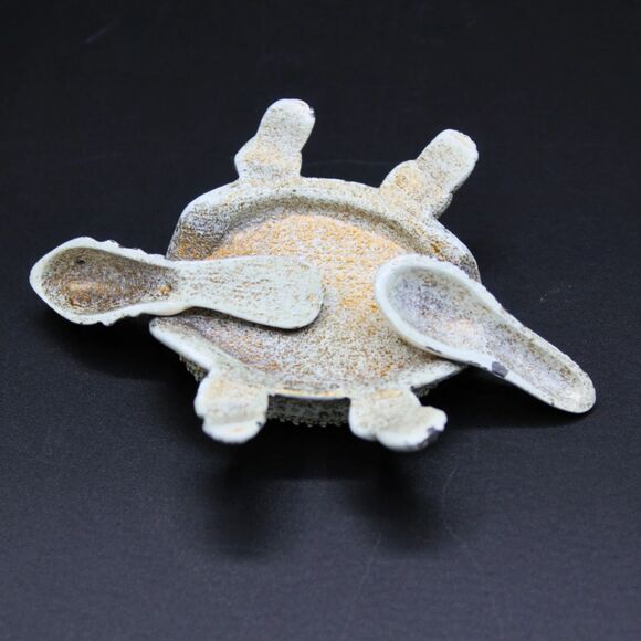 Vintage Florenza Articulated Turtle Pin Cushion Bobbing Head Tail Sewing Decor - Picture 6 of 8